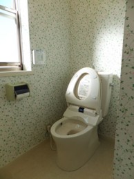 シンプルかつ節水トイレのピュアレストQRに交換 シンプルかつ節水トイレのピュアレストQRに交換